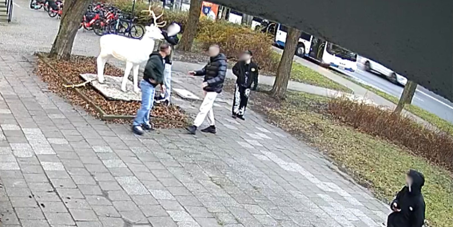 Nagranie z monitoringu. Archiwum prywatne