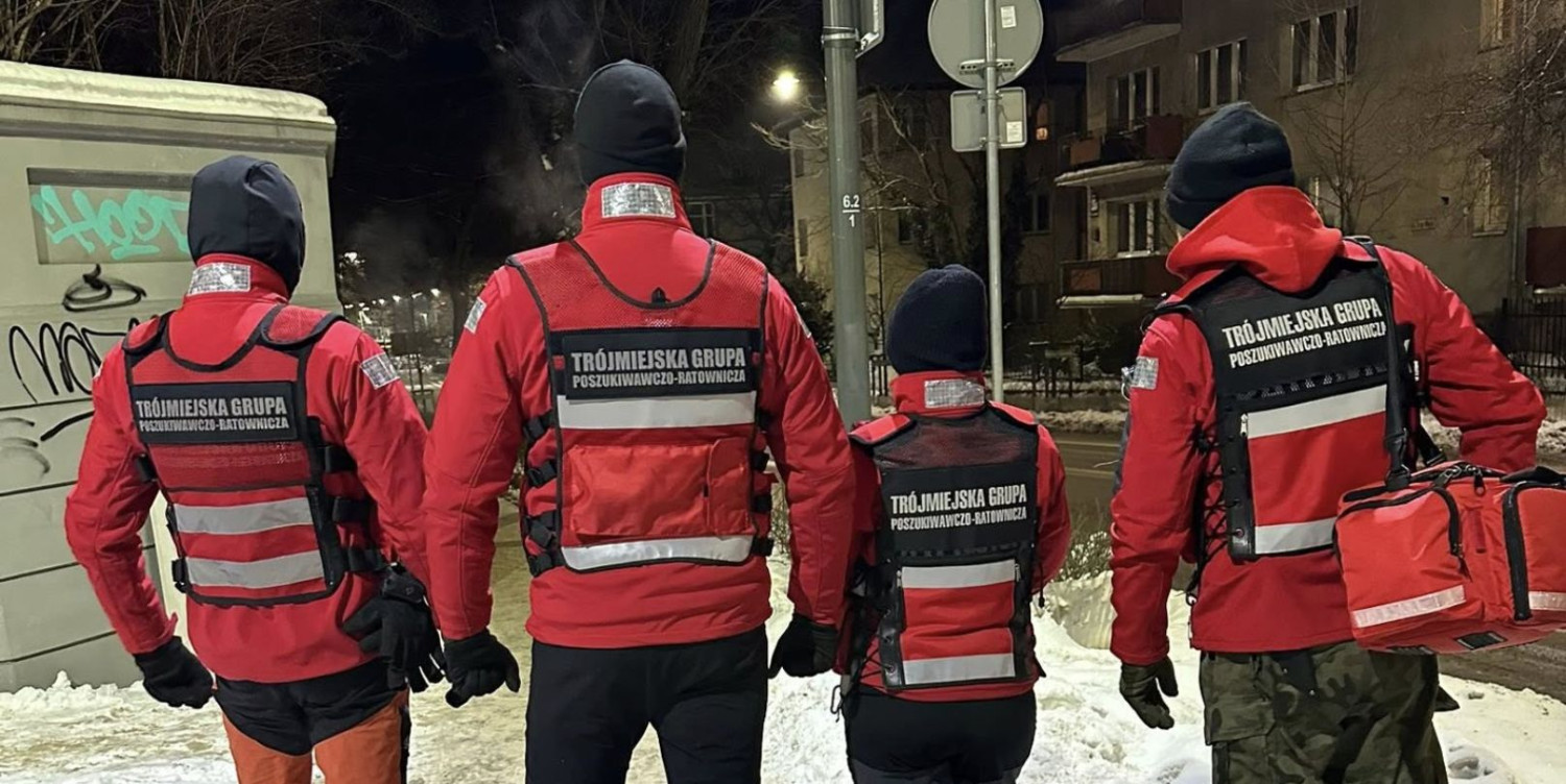 Fot. Trójmiejska Grupa Poszukiwawczo-Ratownicza TGPR - Facebook