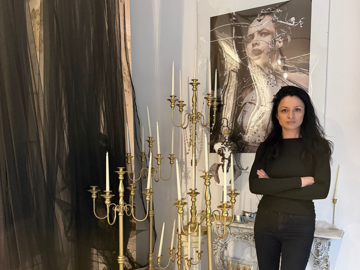 Katarzyna Konieczka w swoim atelier w Sopocie. Fot. esopot.pl