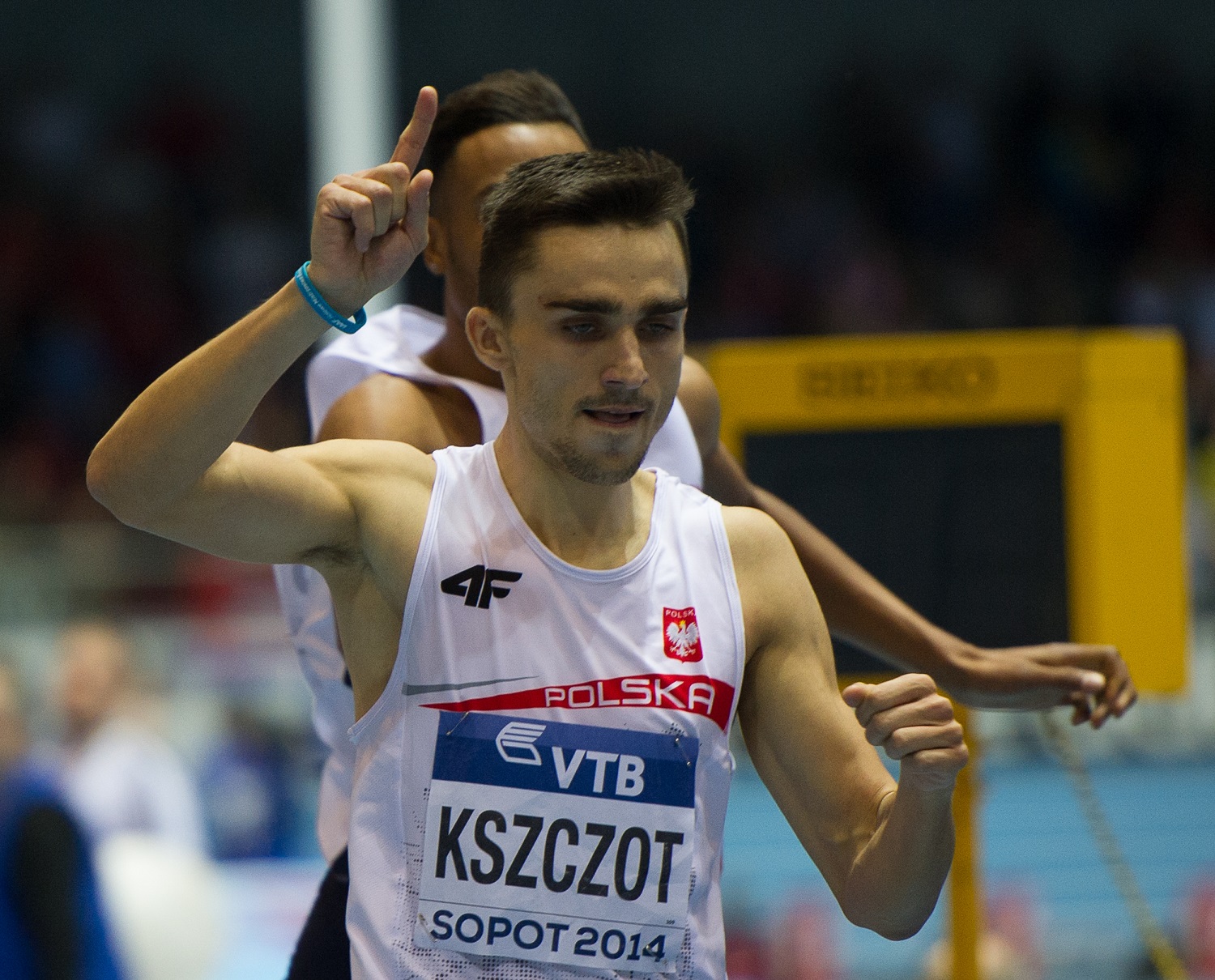 Adam Kszczot. Halowe Mistrzostwa Świata 2014. Fot. Marek Biczyk.