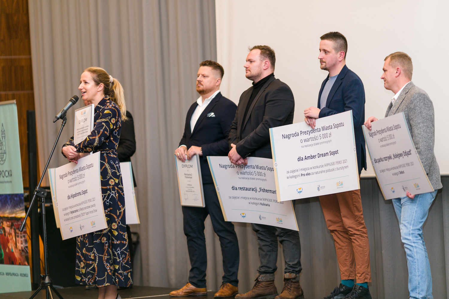 Laureaci konkursu Sopockie Perły 2021. Fot. Julia Michalczewska-Szczęsna