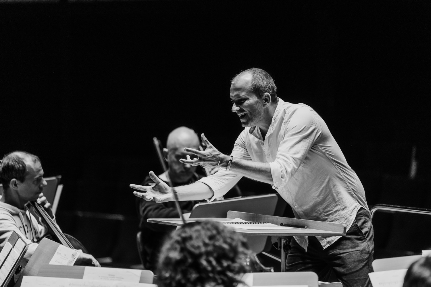 Szymon Morus - nowy dyrektor artystyczny Polskiej Filharmonii Kameralnej Sopot. Fot. K. Drobek. Materiały Polskiej Filharmonii Kameralnej Sopot