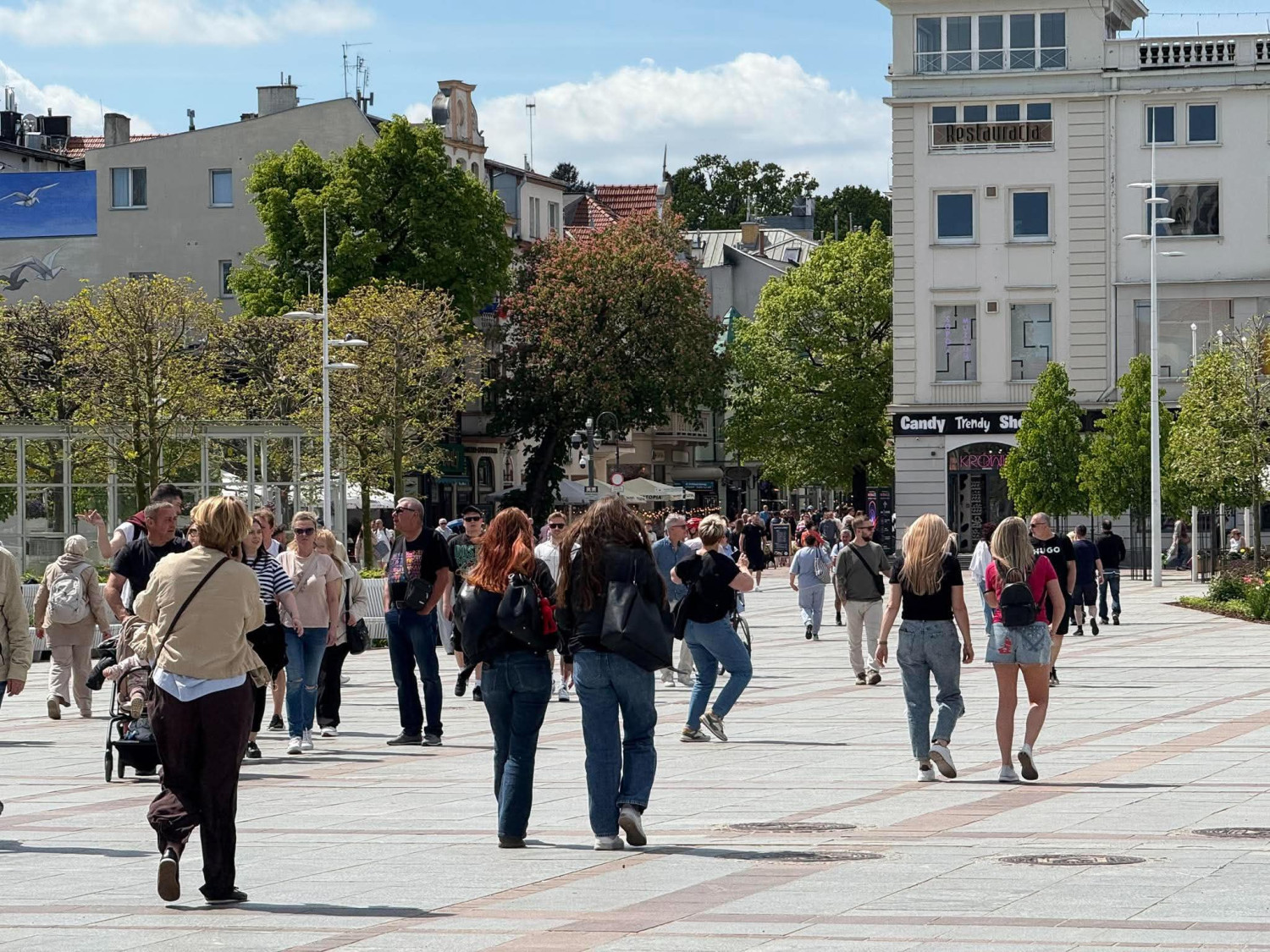 Plac Przyjaciół Sopotu w maju 2026 roku. Fot. esopot.pl