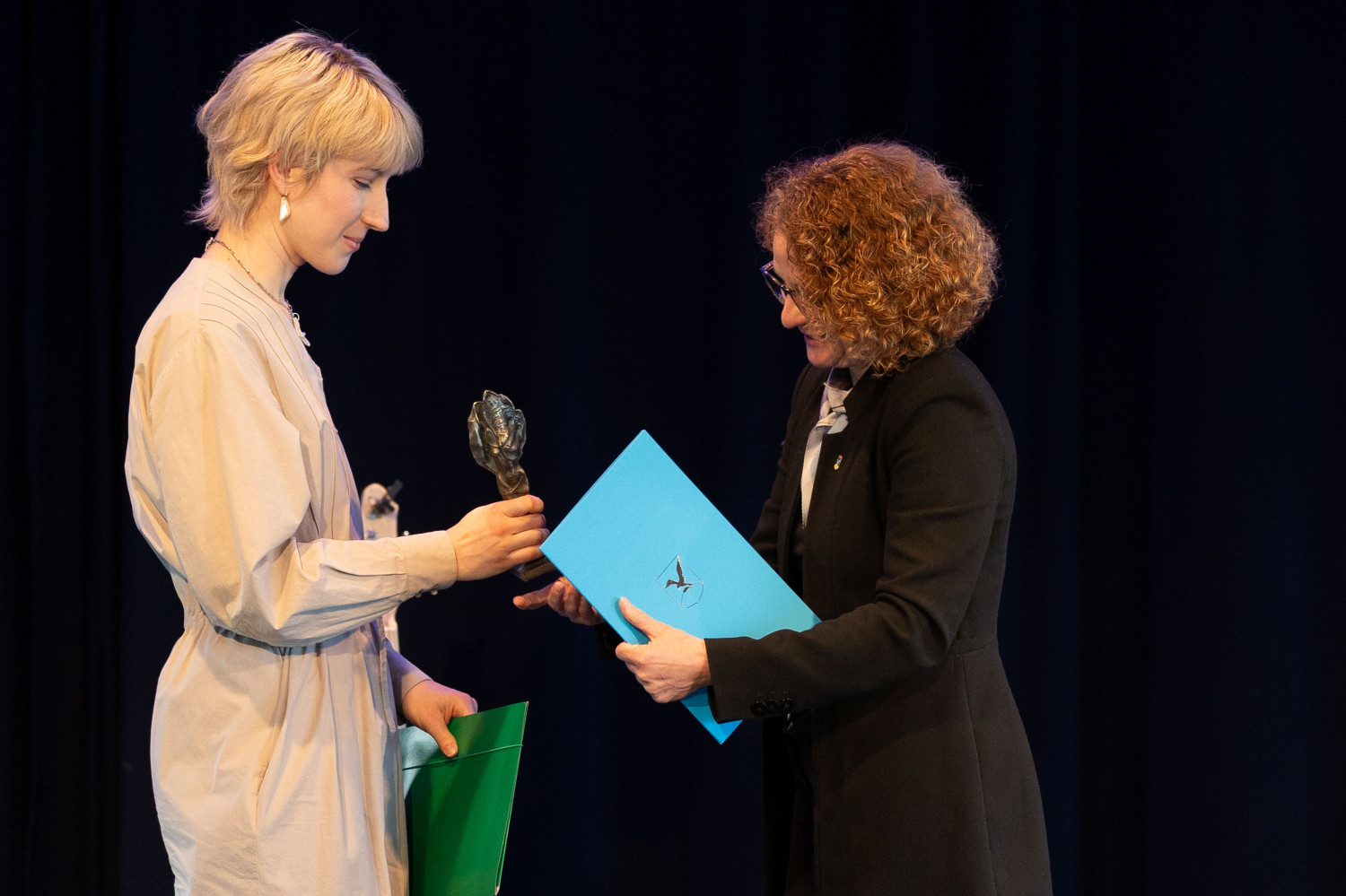 Na zdjęciu Linda Lemon i Magdalena Czarzyńska-Jachim. Fot. Anna Rezulak KFP/UMS