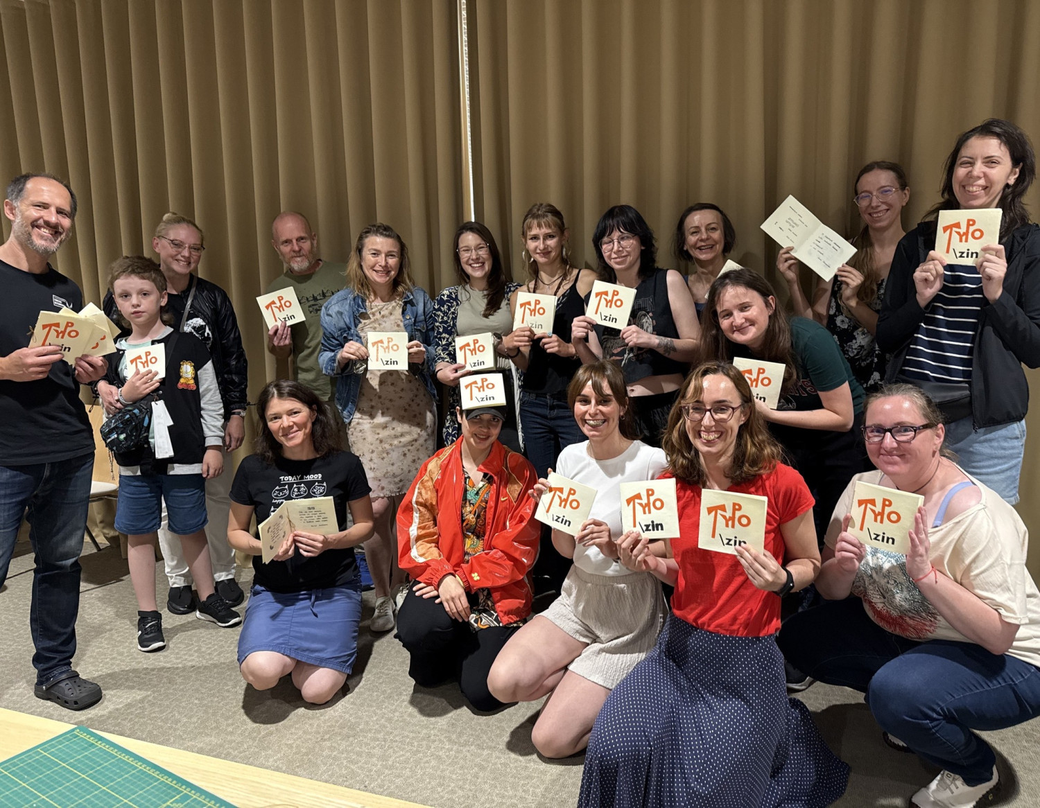 Warsztaty z projektu typo zin, fot. Karolina Romanowska