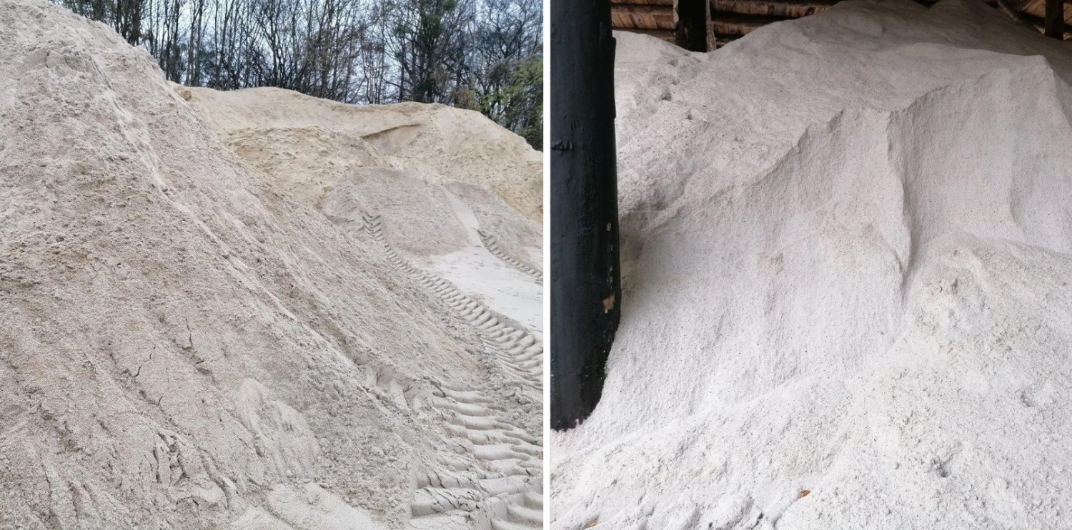 Piasek i sól, które posłużą do odśnieżania ulic. Fot. materiały ZDiZ Piasek i sól, które posłużą do odśnieżania ulic. Fot. materiały ZDiZ