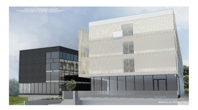 Dom Studencki nr 9 w Sopocie - wizualizacja: TATAMI ARCHITEKCI. Materiały prasowe Uniwersytetu Gdańskiego Dom Studencki nr 9 w Sopocie - wizualizacja: TATAMI ARCHITEKCI. Materiały prasowe Uniwersytetu Gdańskiego