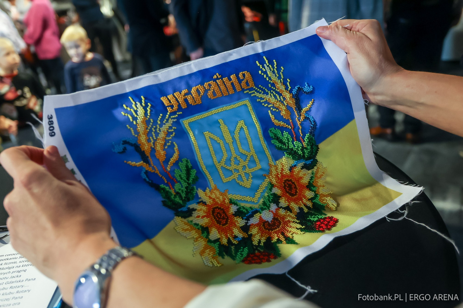Ukraiński haft; fot. Fotobank.PL/Ergo Arena