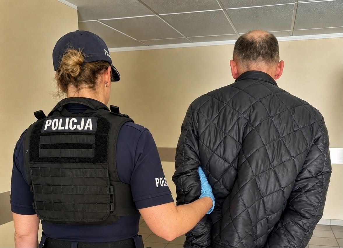 Zatrzymanie jednego z podejrzanych. Fot. Komenda Miejska Policji w Sopocie.