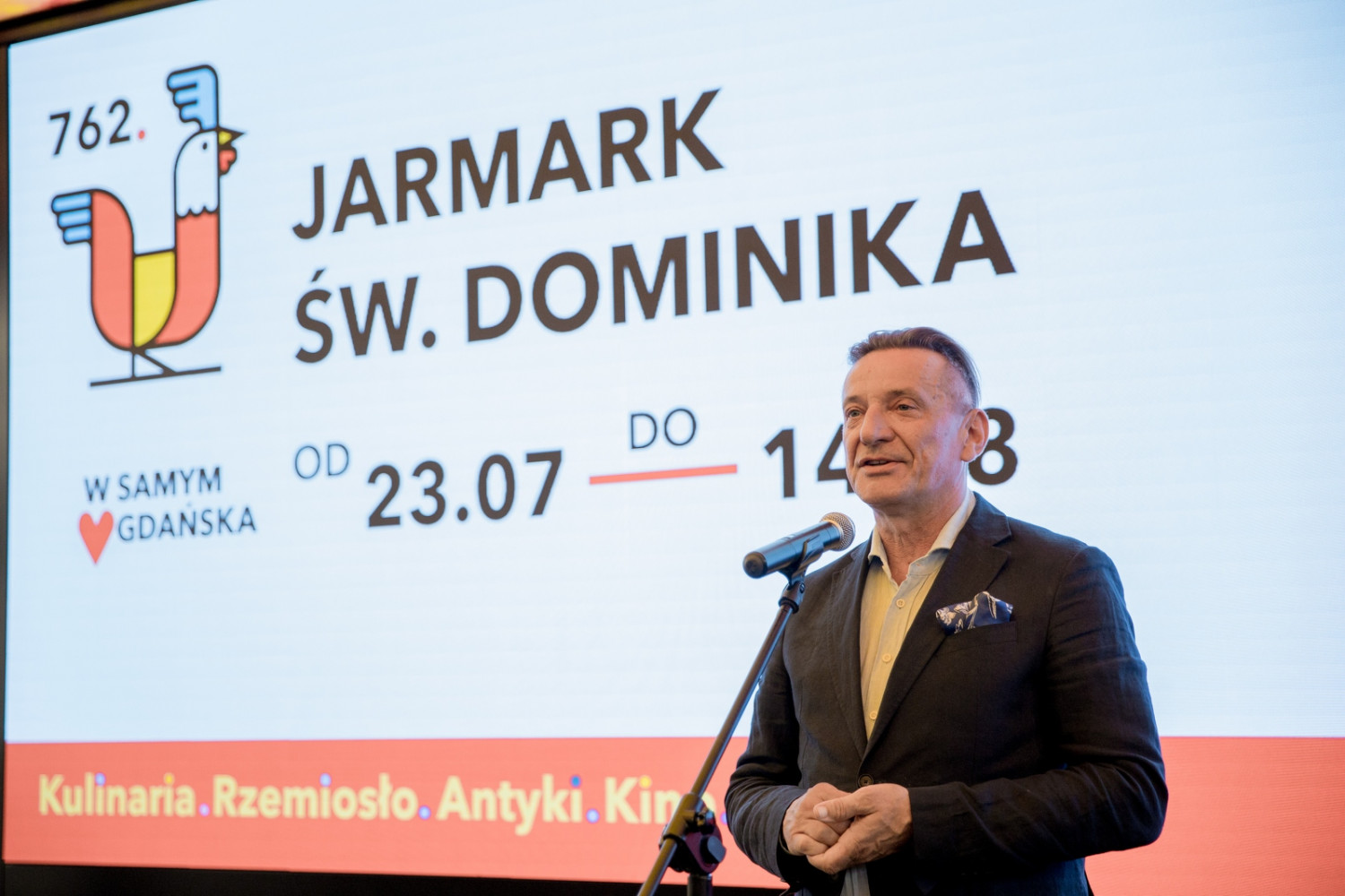 Leszek Bonna, wicemarszałek województwa pomorskiego, fot. D. Paszliński / gdansk.pl