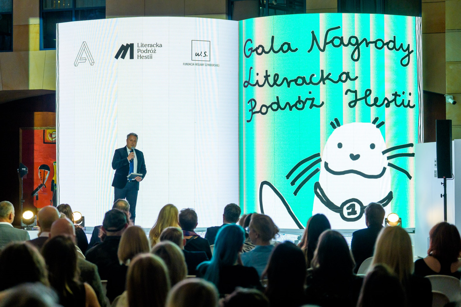Literacka Podróż Hestii 2025. Fot. Dawid Linkowski / Materiały prasowe