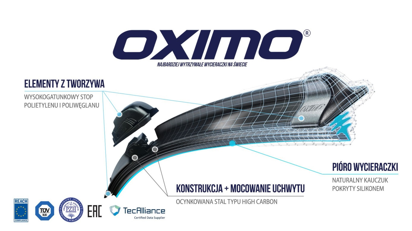 Wycieraczki OXIMO wysoka jakość i dobra cena