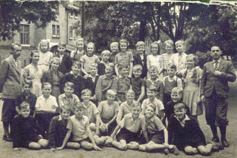 Szkoła Podstawowa nr 4, Sopot 04.1945 r. / Materiały Muzeum Sopotu