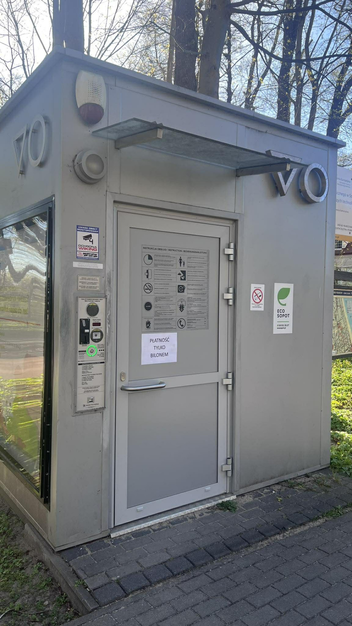 Toaleta przy ul. Powstańców Warszawy w Sopocie. Fot. esopot.pl