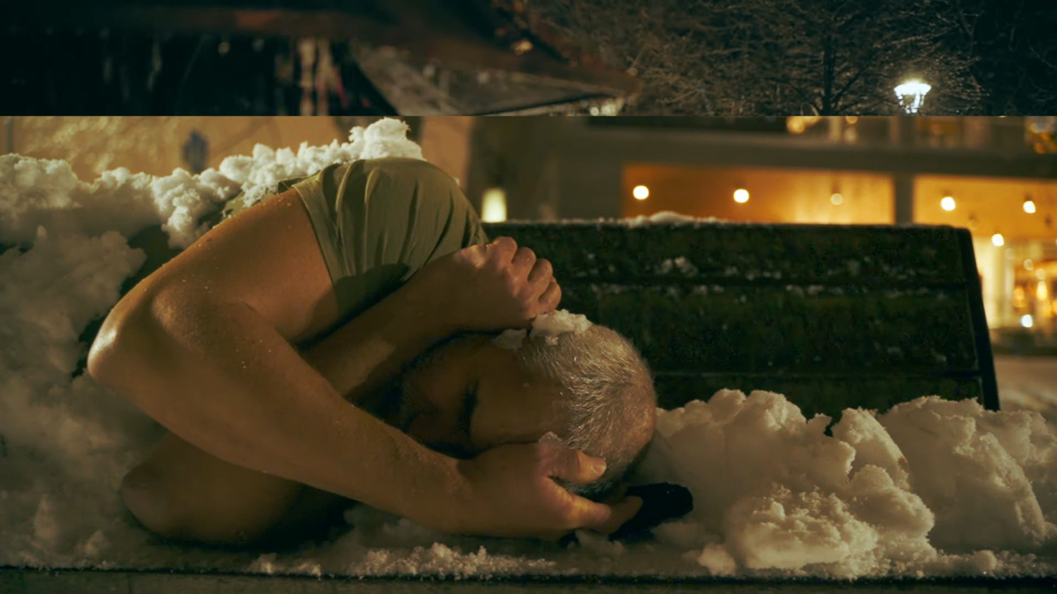 Kadr z filmu Hipotermia w środowisku zimnego powietrza / YouTube