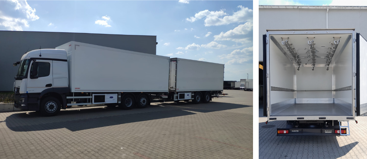 zabudowa chłodnicza producent plandex 